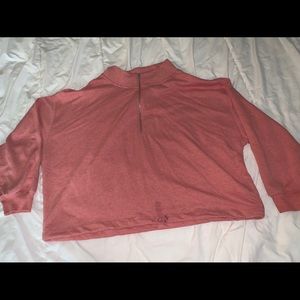 Pink pullover